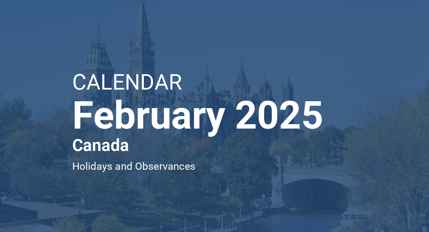 2025 Calendar With Holidays Ontario